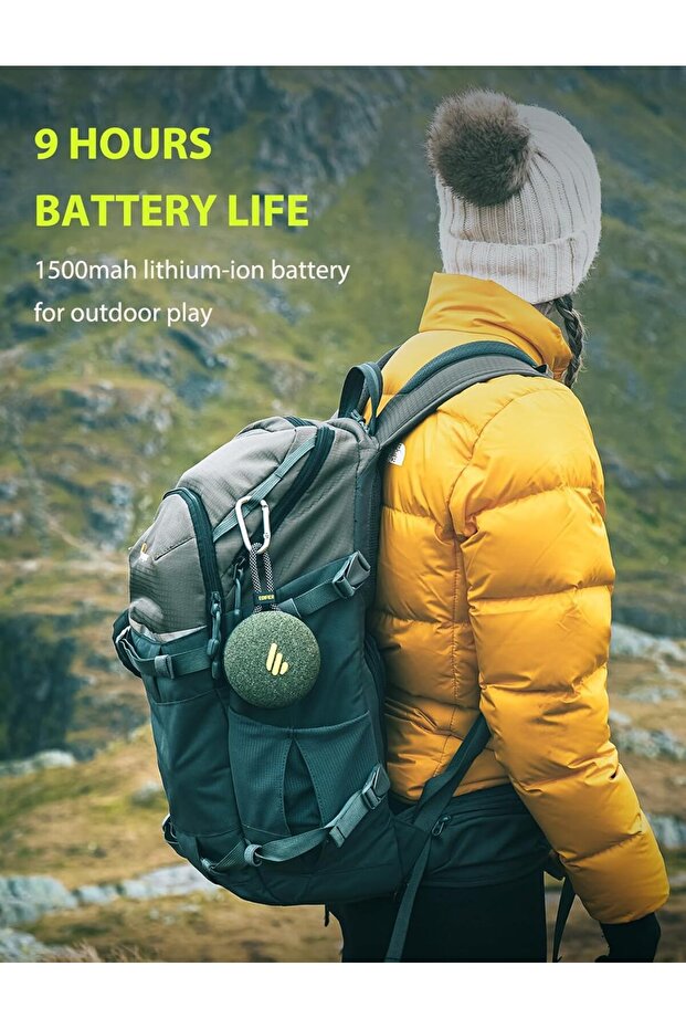 مكبر صوت بلوتوث محمول MP100 PLUS - أخضر - 4