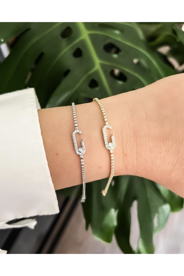 Ataç Model Gold Bracelet - 1