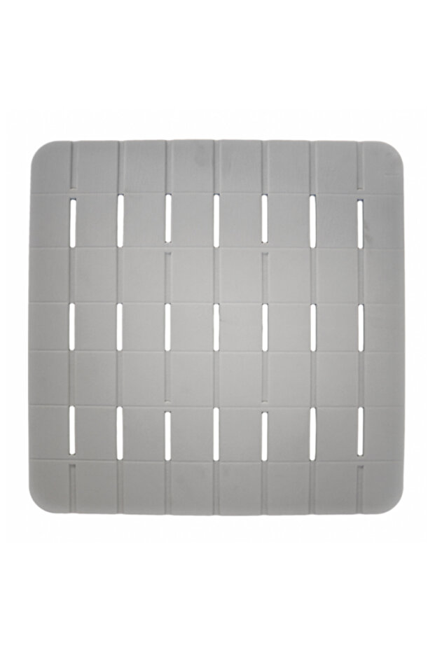 Gray shower cabin carpet - 1