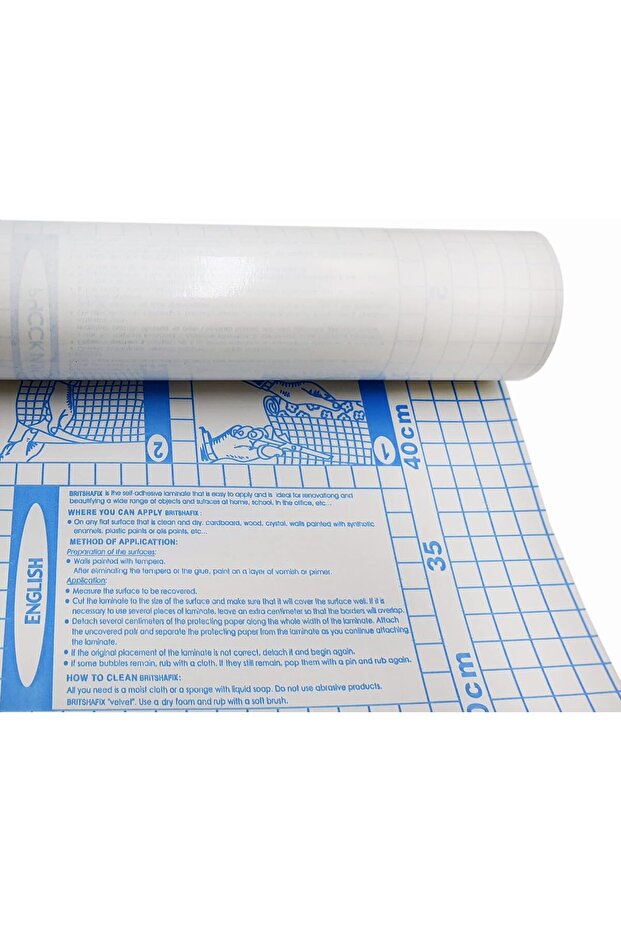 لفة لاصقة شفافة 5×45 سم - 6