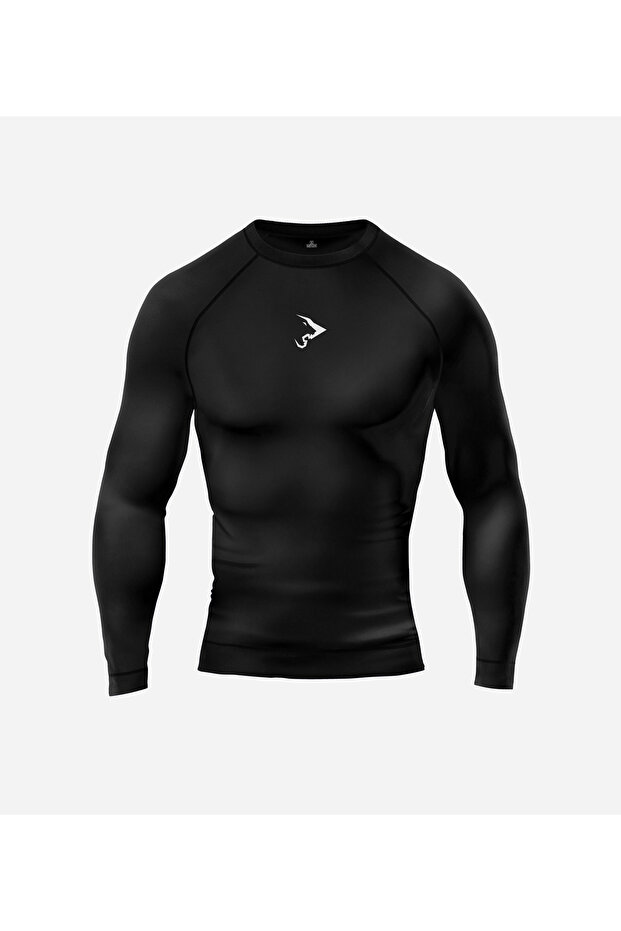 Gymhard Pro+ Compression Uzun Kollu Erkek Tişört