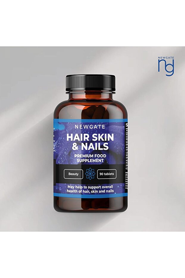 Labs Hair, Skin and Nails Growth 90 High Strength Tablets - Premium Supplement for Men & Wom