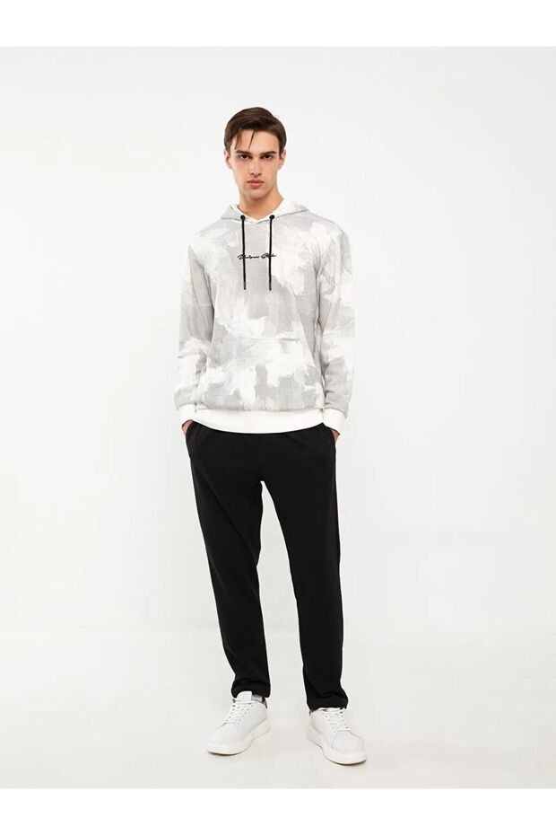 XSIDE Siyah Slim Fit Erkek Eşofman Altı - 1