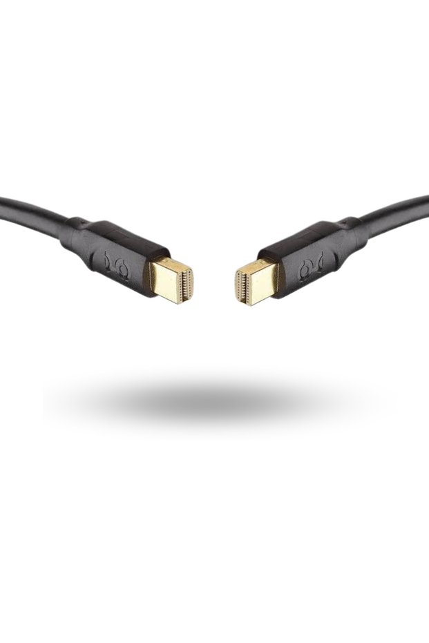 كابل 1.8MT أسود من نوع Mini Dp-Mini Dp لأجهزة المكتب المنزلية