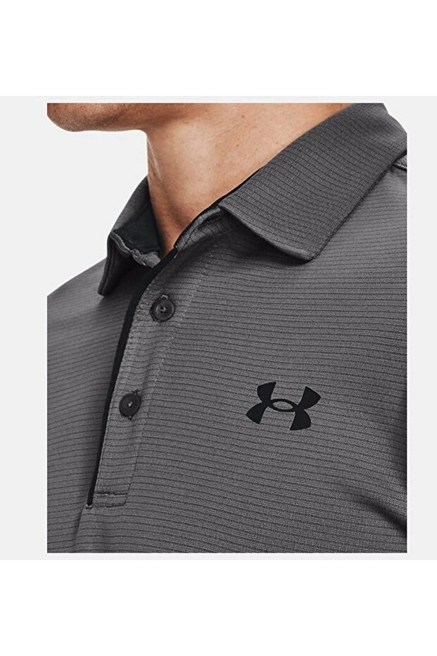 Tech Polo Gri Tişört - 4