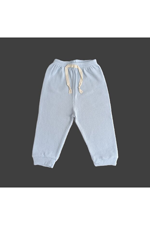 Bebek Waffle Patiksiz Tek Alt 2 li eşofman - 2
