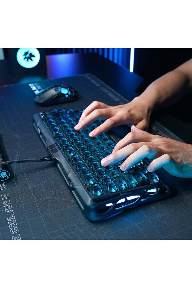 Mercury V75 HE Hall Effect Manyetik Switch Gaming Klavye, Hot-Swappable, Rapid Trigger, 80 - 5