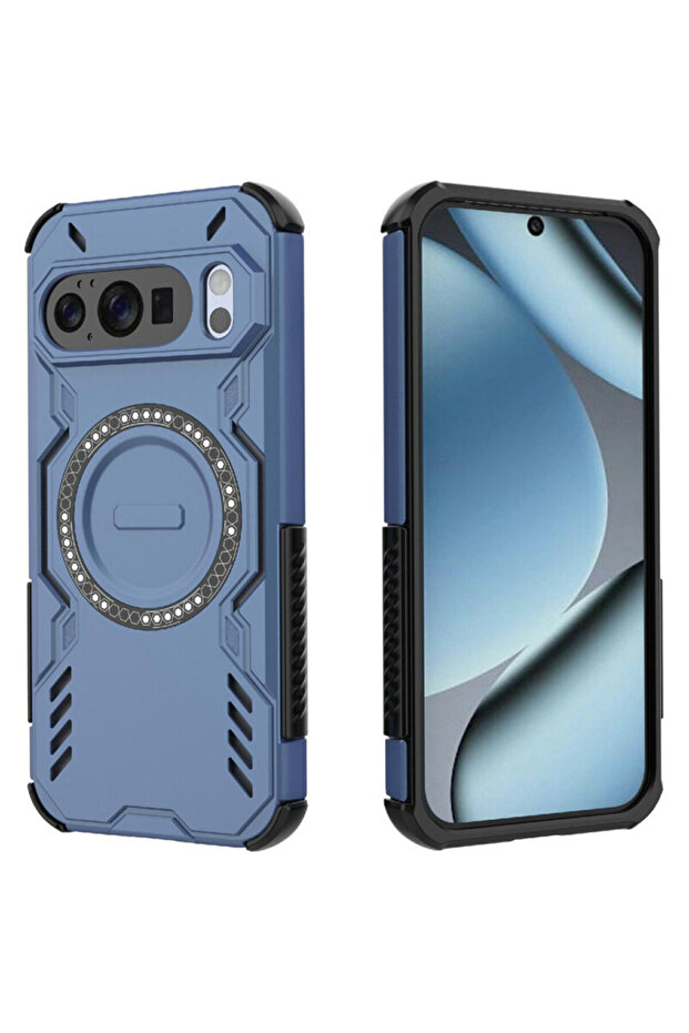 Google Pixel 10 ArmorMag Case, Blue - 2