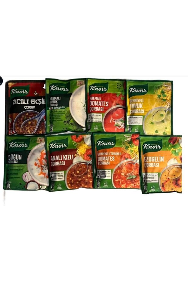 HAZIR ÇORBA 8 ÇEŞİT 2 ŞER ADET - 1