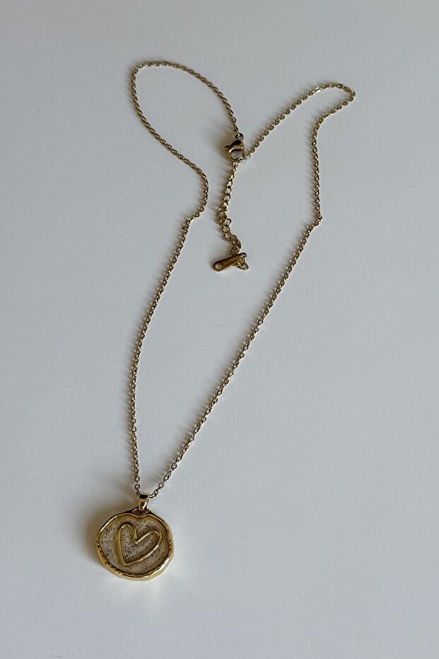 Delicate Heart Çelik Kolye - 2