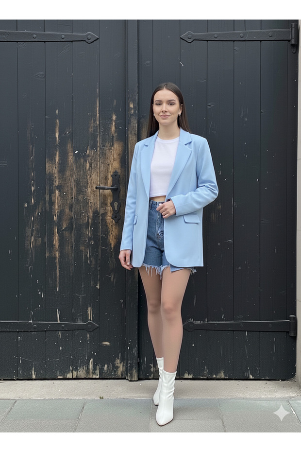 Oversize Blazer Ceket - 1