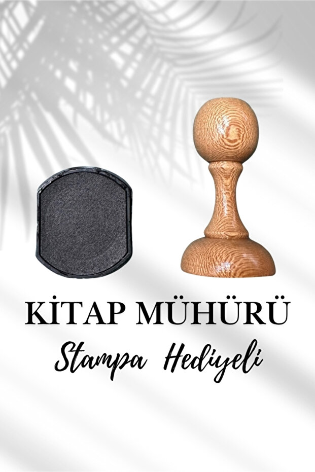 Ahşap Kitap Mühürü (Stampa Hediyeli) - 4