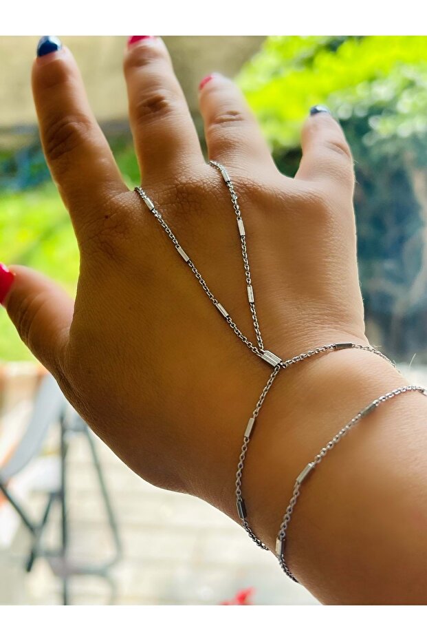 Special Series Double Wrap Around the Ankle, with Twisted Chain, Shahmeran-Silver Color Acr6933