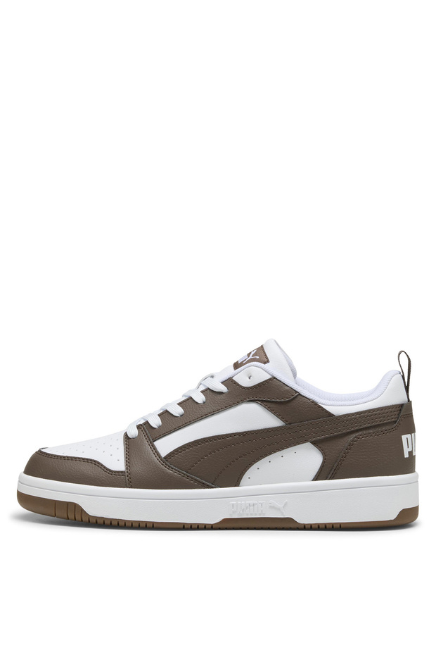 39232859 Rebound V6 Low Wpuma White - Brown Women's Lifestyle Shoes