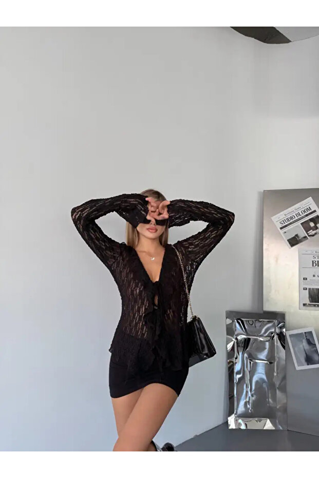 Мереживна блузка - 1