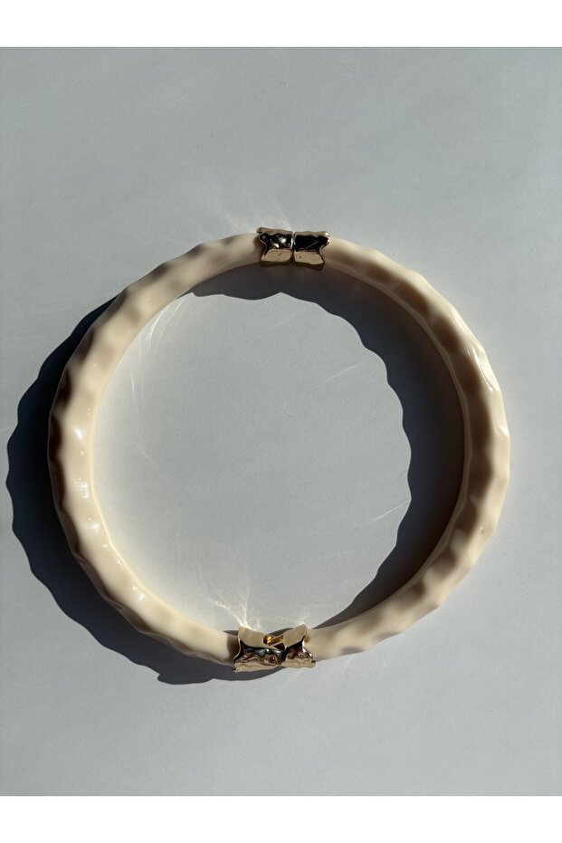 Krem Kemik Kolye - 2