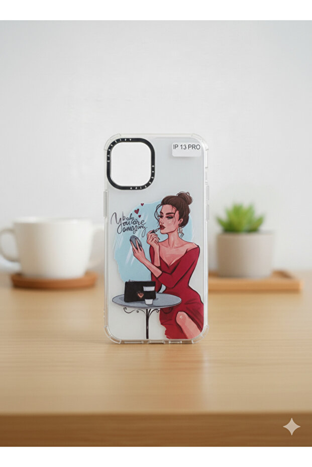 كفر iPhone 13 Pro شفاف مقاوم للصدمات - 2