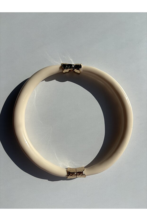 Krem Kemik Kolye - 4