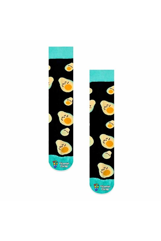 Avocado Cheerful Color Socks