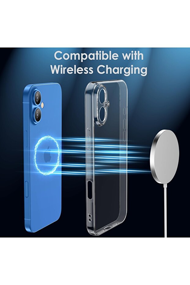 TPU Transparent Protective Case for Apple iPhone 16 Plus - 4