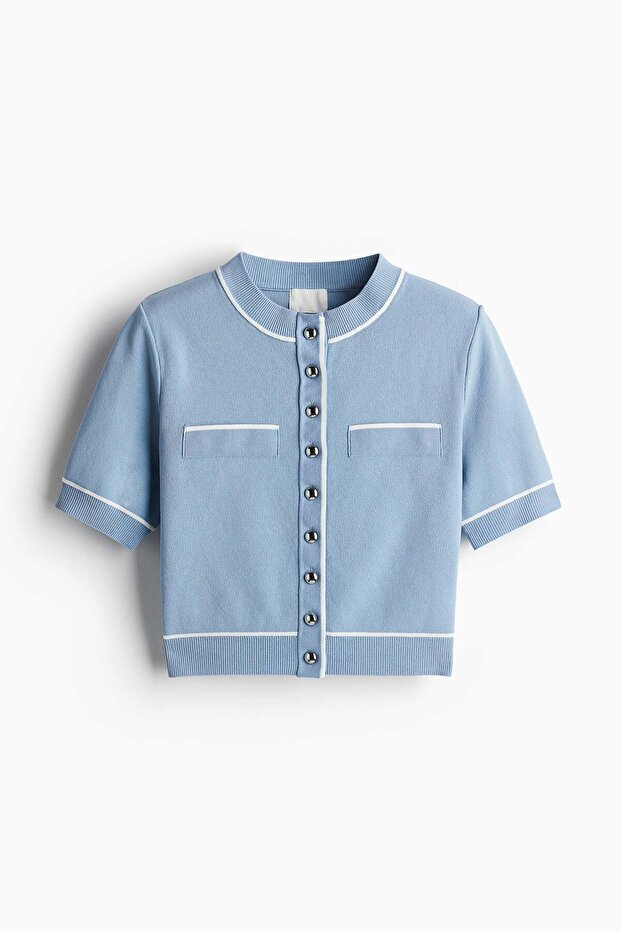 Dense-knit cardigan