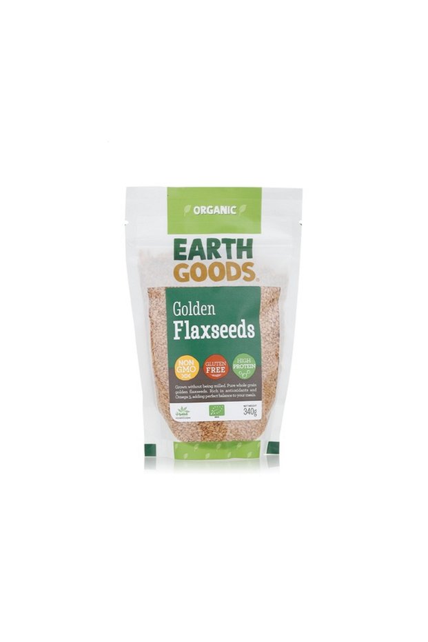 Organic Golden Flaxseeds 340gX6