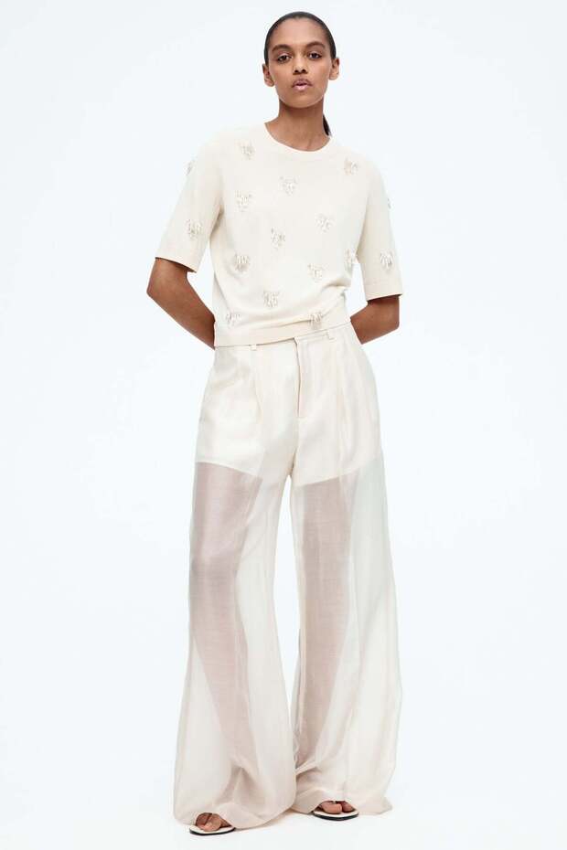 الجزء العلوي مزين بالخرز - 1