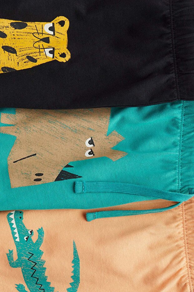 3-pack pull-on shorts - 1