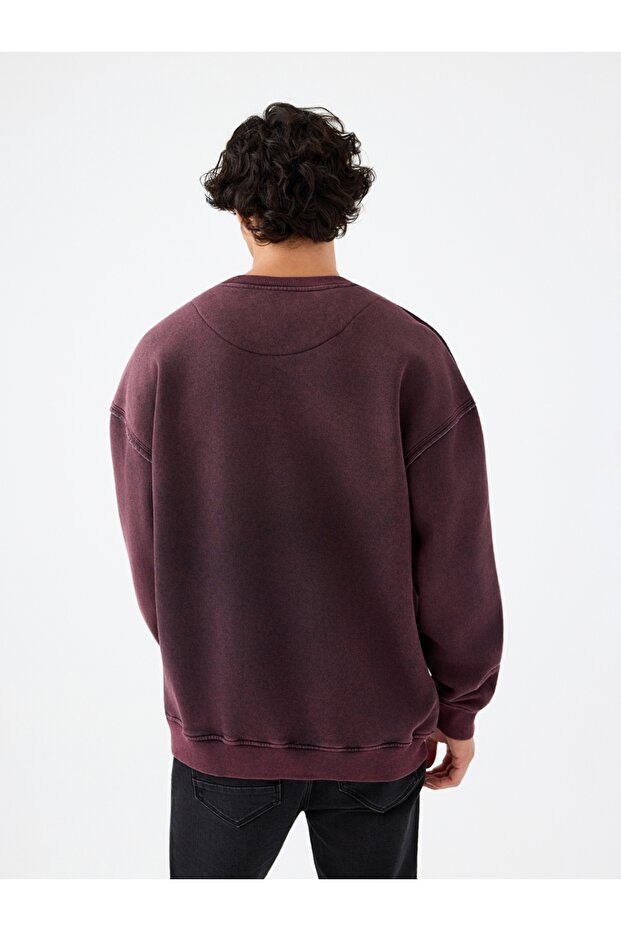 Oversize Fit Erkek Sweatshirt - 3