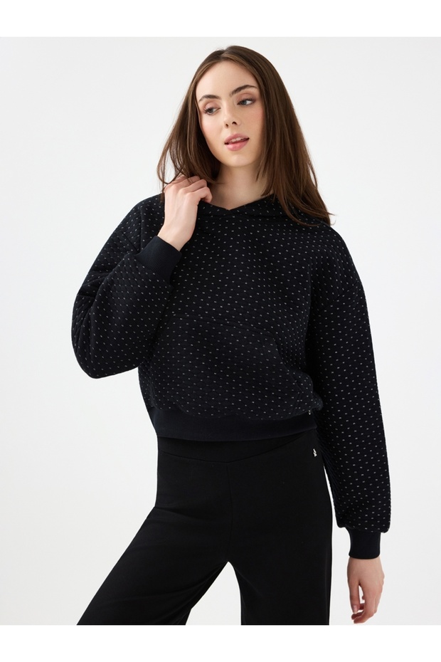 Regular Fit Kadın Sweatshirt - 1