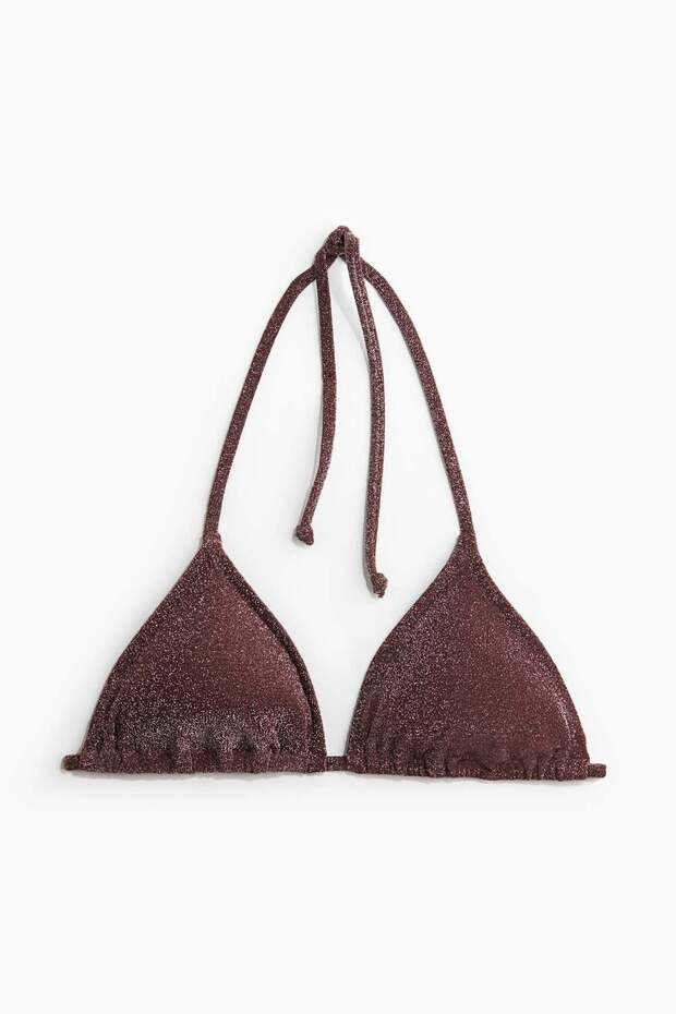 Padded triangle bikini top - 4