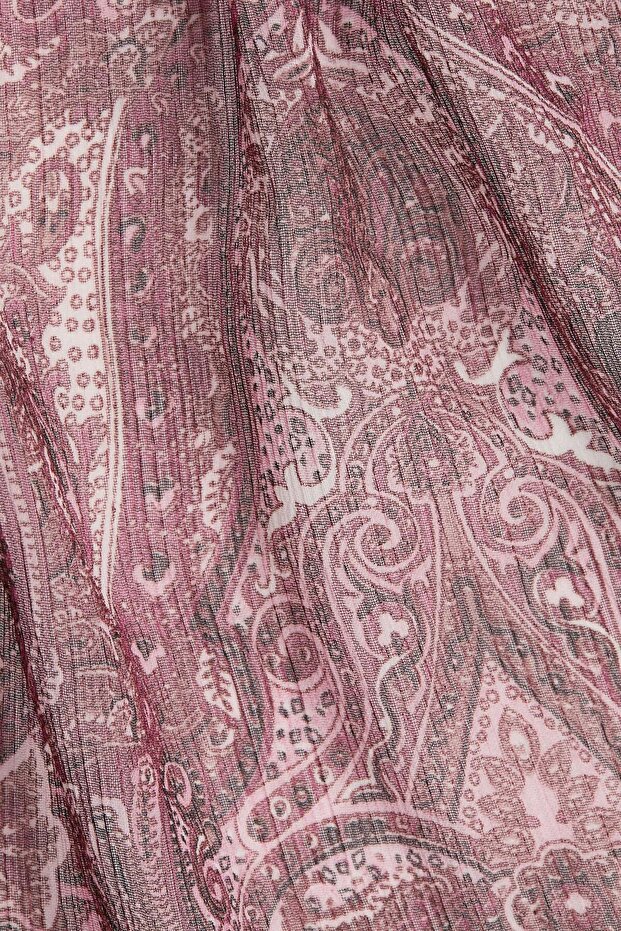 بلوزة شيفون منقوشة - 2