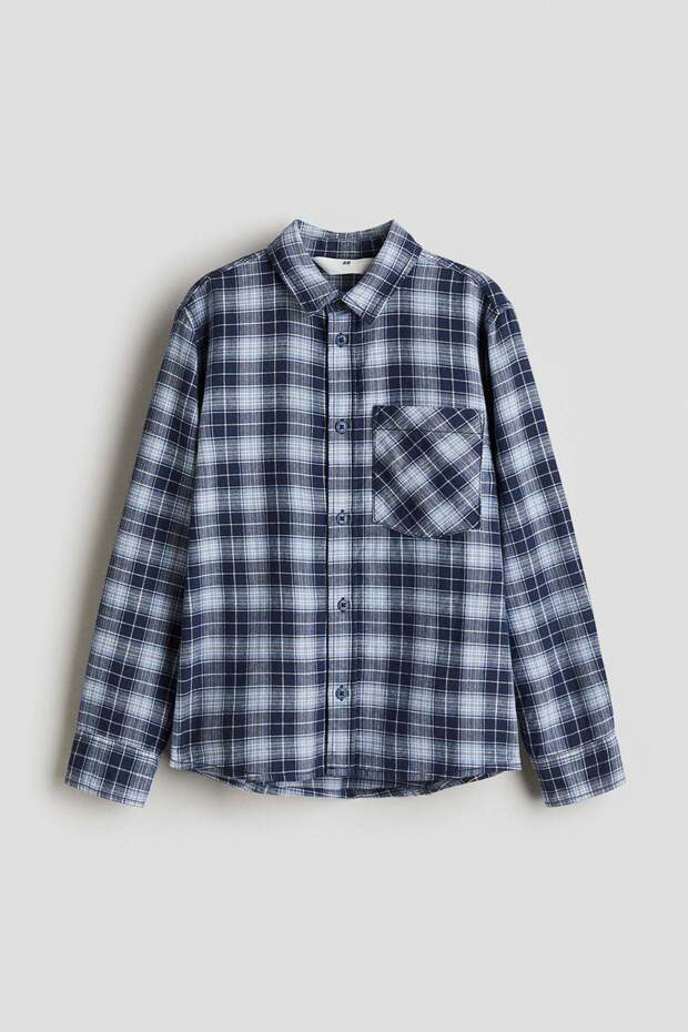 Cotton flannel shirt