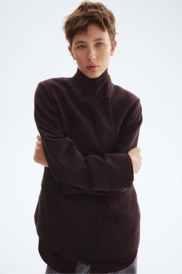 سترة مزدوجة الصدر - 7