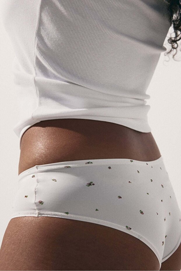 مجموعة من 3 سراويل داخلية من الألياف الدقيقة - 3