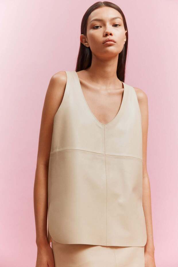 سترة جلدية علوية - 4