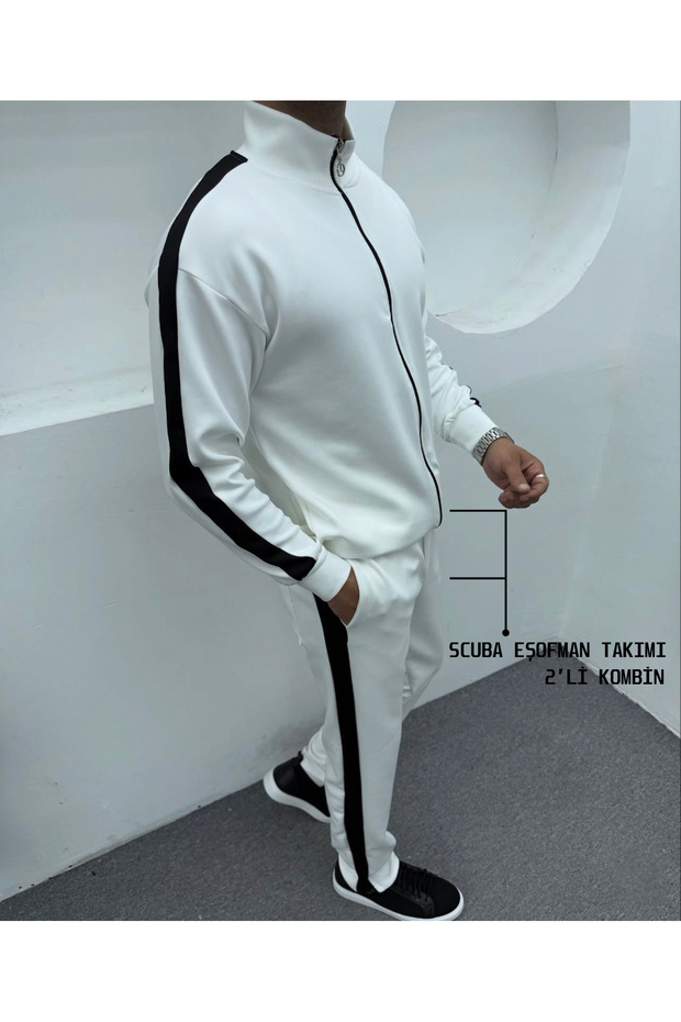 Scuba Diving Suit Set Bottom Top Winter - 3