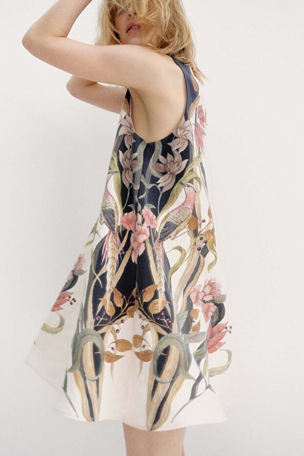 فستان مطبوع - 1