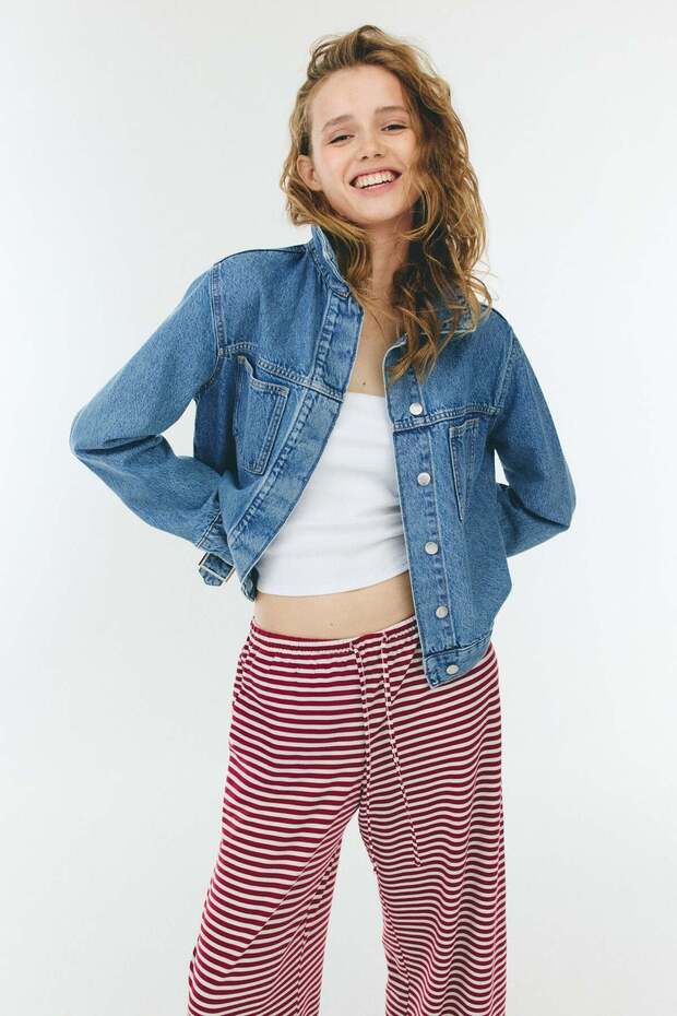 بنطلون مستقيم برباط - 2