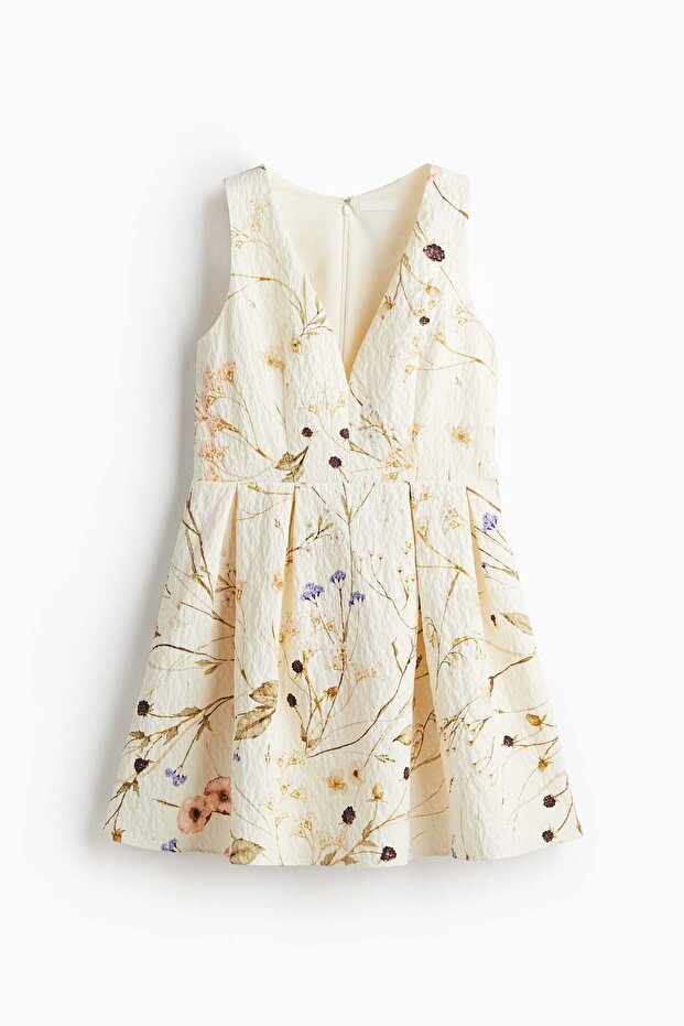 Flared-skirt dress
