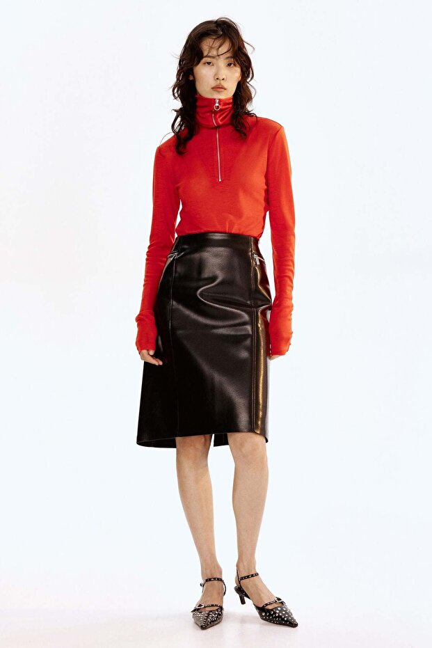 بلوزة صوفية بسحاب - 2