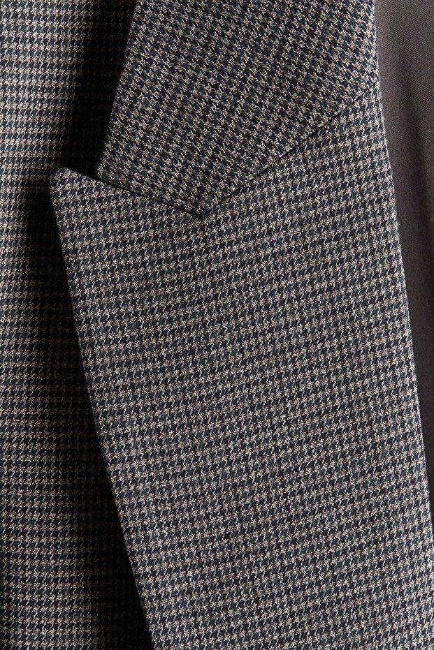 Lyocell-blend blazer - 8