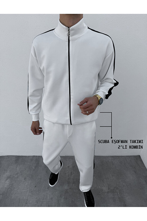 Scuba Diving Suit Set Bottom Top Winter - 2