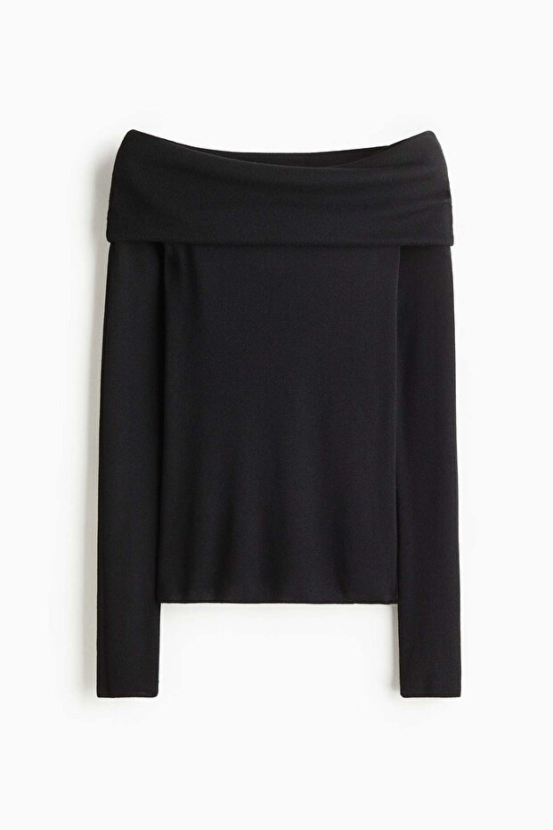 سترة مكشوفة الكتفين - 4