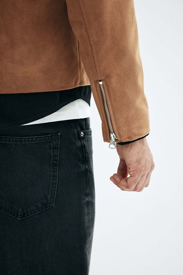 Regular Fit Collared jacket - 1