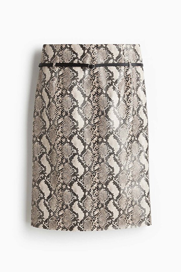 تنورة بحزام - 5