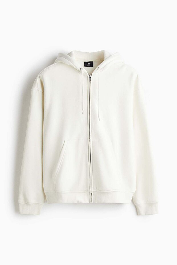 Loose Fit Zip-through hoodie