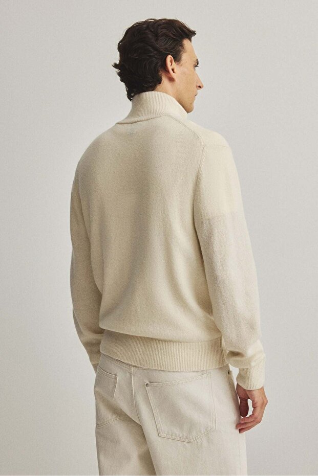 كارديجان صوف بقصّة عادية مع سحّاب - 5