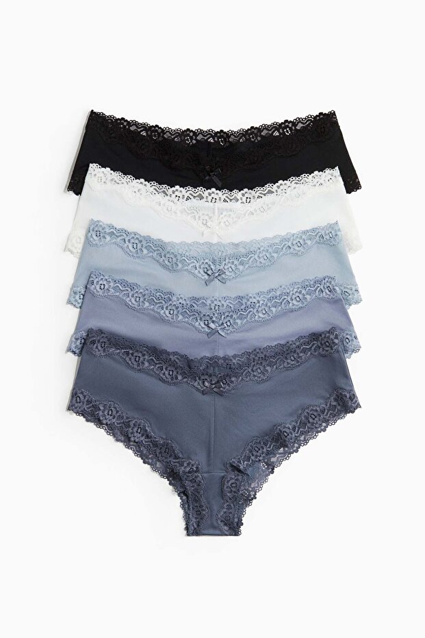 مجموعة من 5 سراويل داخلية من الألياف الدقيقة - 1