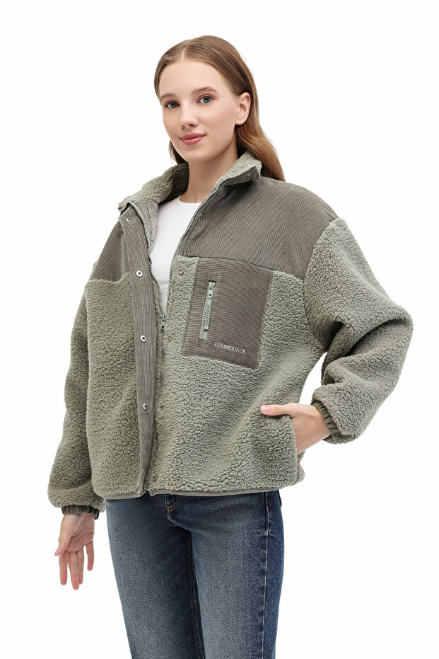 Lumberjack WL 6REGINA 6GF1003 5PR Haki Kadın Mont